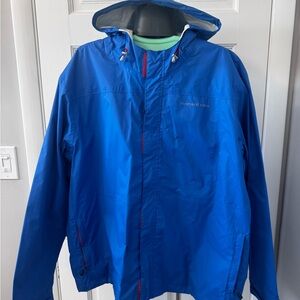 Vineyard Vines Men's Vibrant Blue Raincoat